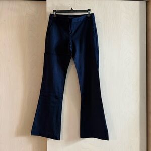 Banana Republic Navy Blue Flare Dress Pants | Size 2